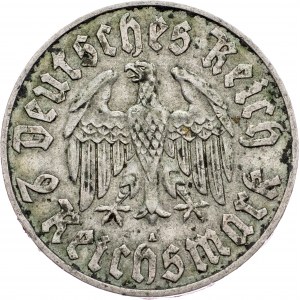 Germany, 2 Mark 1933, A