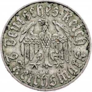 Deutschland, 2 Mark 1933, A