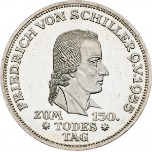 Deutschland, 5 Mark 1955, F