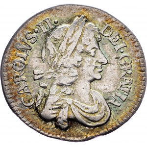 Wielka Brytania, 3 pensy 1679