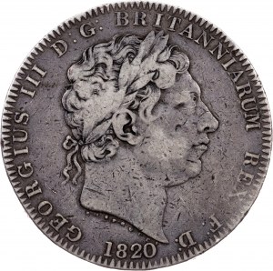 George III., 1 Crown 1820