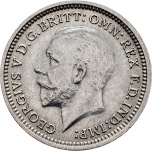 Veľká Británia, 3 pence 1936