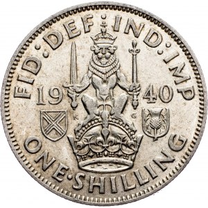 Grande-Bretagne, 1 Shilling 1940