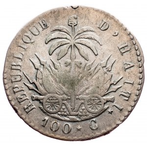 Haiti, 100 centesimi 1830 (AN 27)