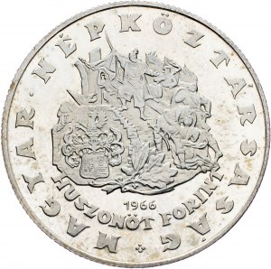 Maďarsko, 25 forintov 1966, Budapešť
