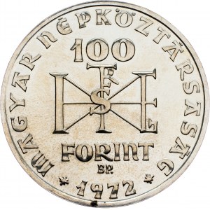 Maďarsko, 100 forintov 1972