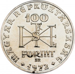 Ungheria, 100 fiorini 1972