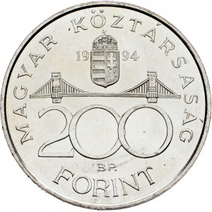 Maďarsko, 200 forintov 1994