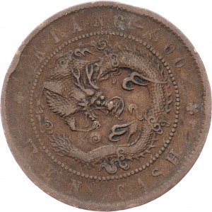 Čína, 10 Cash 1902, Kiang Soo