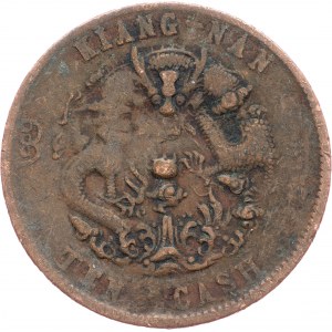 Chine, 10 Cash 1905, Kiang Nan