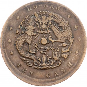Čína, 10 Cash 1905, Ho Nan