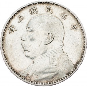 Chine, 1 Yuan 1914