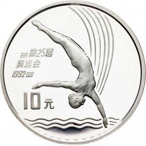 Chine, 10 Yuan 1990