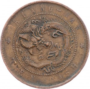 China, 10 Bargeld 1902-1908, Kiang Nan