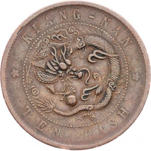 Chine, 10 espèces 1902-1908, Kiang Nan