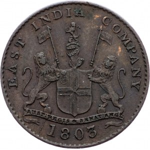 Präsidentschaft Madras, 5 Cash 1803