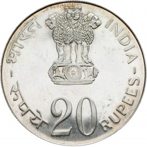 Indien, 20 Rupien 1973, Bombay 