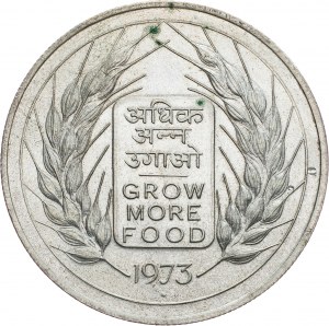 India, 10 rupie 1973, Bombay