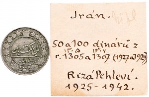 Iran, 100 dinarów 1928 r.