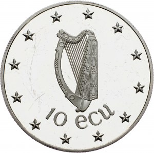 Írsko, 10 ECU 1990
