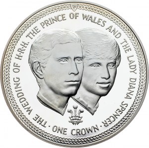 Isle of Man, 1 Crown 1981