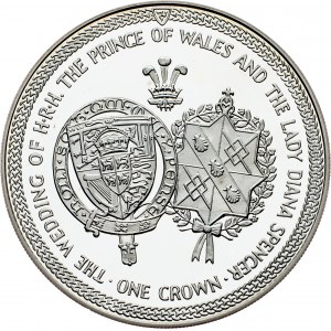 Isle of Man, 1 Krone 1981