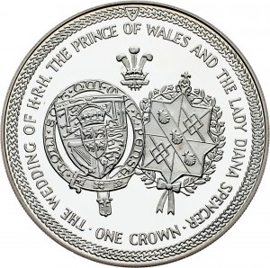 Isle of Man, 1 Crown 1981