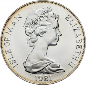 Isle of Man, 1 Krone 1981