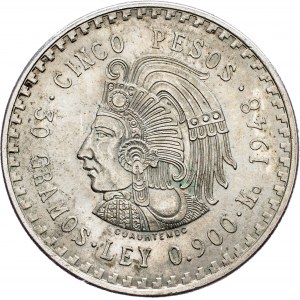 Messico, 5 Pesos 1948, Messico