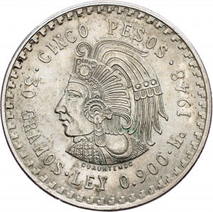 Messico, 5 Pesos 1948, Messico