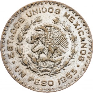 Mexiko, 1 peso 1963