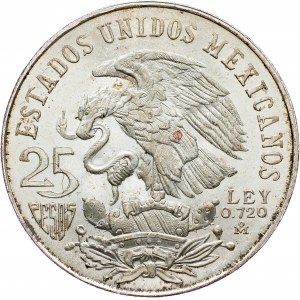 Meksyk, 25 pesos 1968, Meksyk