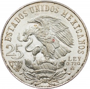 Meksyk, 25 pesos 1968, Meksyk