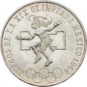 Mexiko, 25 pesos 1968, Mexiko