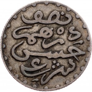 Marocco, 1/2 Dirham 1882