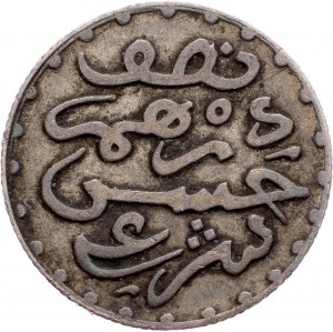 Marokko, 1/2 Dirham 1882