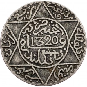 Morocco, 2½ Dirhams 1903