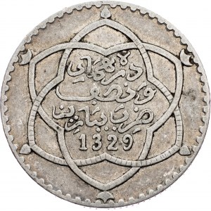 Maroko, 2½ dirhamu 1911