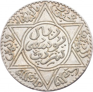 Maroko, 10 dirhamů 1331 (1913)