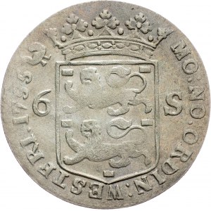 Západní Frísko, 6 Stuivers 1755