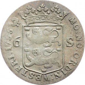 West Friesland, 6 Stuivers 1755