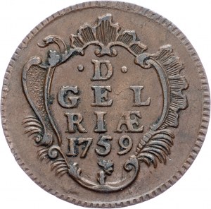 Gheldria, 1 Duit 1759, Harderwijk