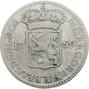 Gheldria, 1/4 Gulden 1759