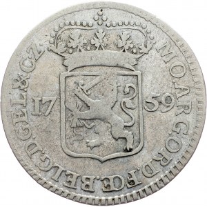 Gelderland, 1/4 Gulden 1759