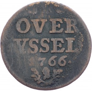 Overijssel, 1 Duit 1766