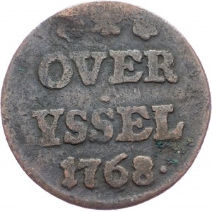 Overijssel, 1 Duit 1768