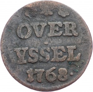 Overijssel, 1 Duit 1768