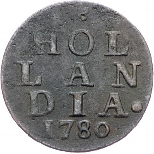 Holland, 1 Duit 1780