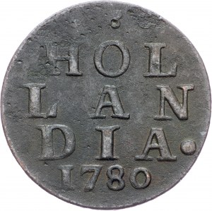 Olanda, 1 Duit 1780