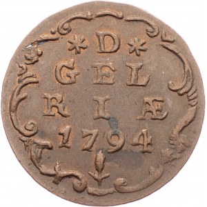 Gheldria, 1 Duit 1794